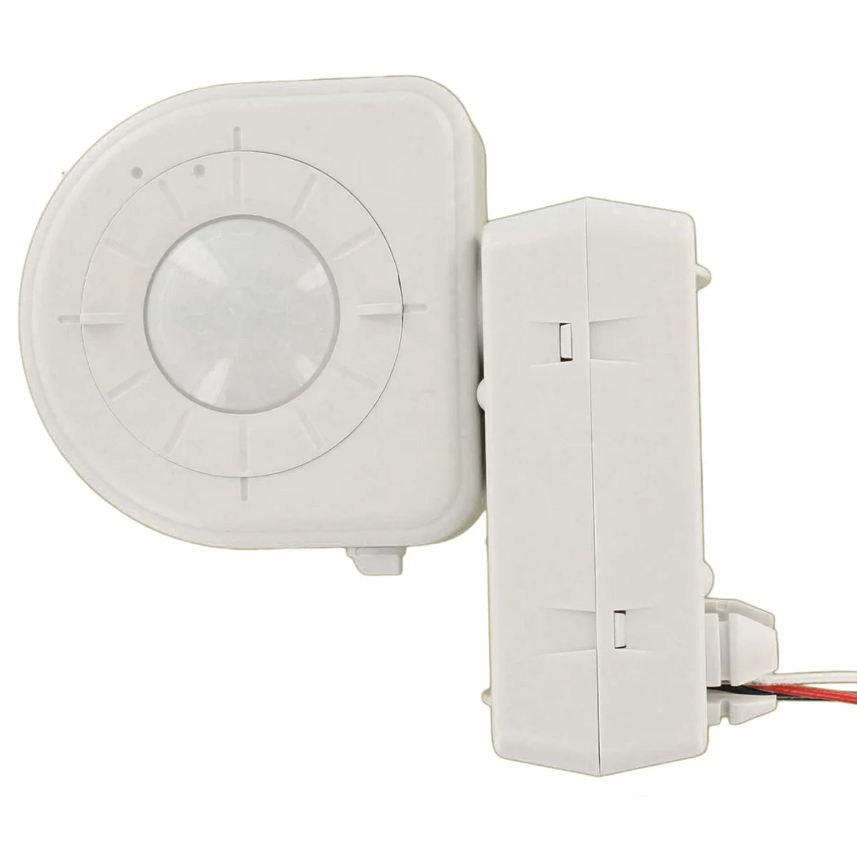 Leviton OSFLA-IAW Assembly of OSFLO Adapter and OSFHU-ITW Quick Snap Connections 120-347VAC PIR Occupancy Sensor White