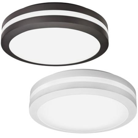 Lithonia Lighting OLCFM-15-DDB-M4 M4 LED Outdoor Ceiling-Mount General Purpose Light 120V 1000 Lumens