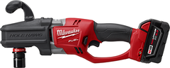 Milwaukee 2708-22 M18 Fuel Hole Hawg Right Angle Drill w/Quicklok for Augers up to 1-1/4 / Self Feed Bits up to 2