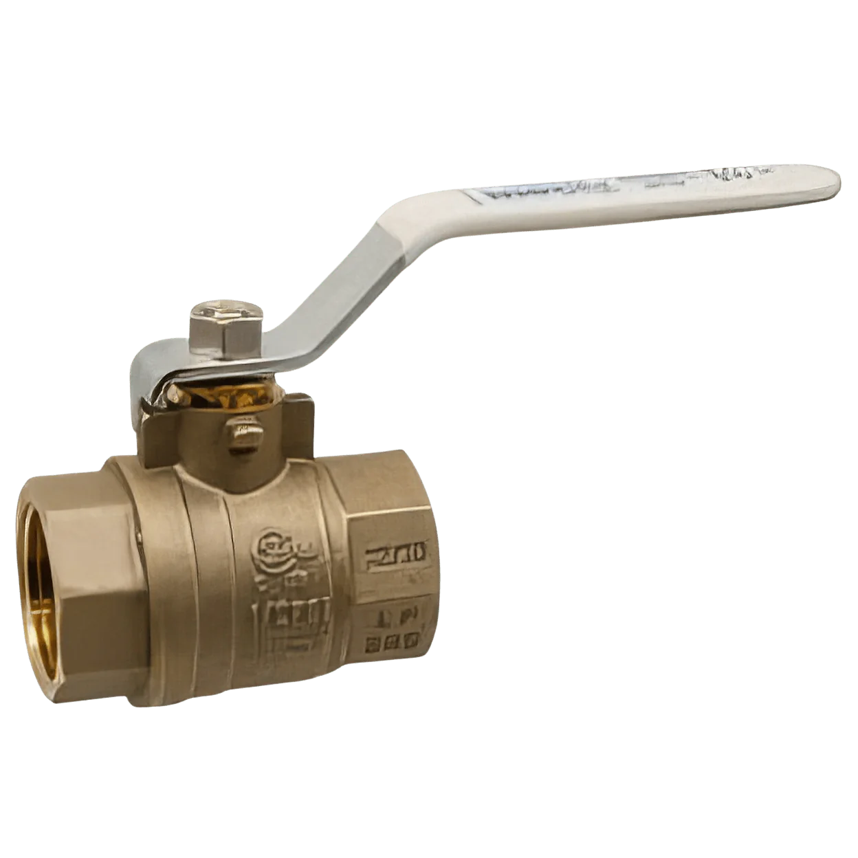 Nibco T-FP-600A-LF Full Port Forged DZR Copper Alloy Ball Valve, 1/2 inch, NPT x NPT