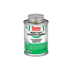 Oatey 30850 4 oz Plastic Clear Pipe Cement