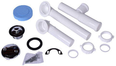 Oatey P8227BG Tubular Bath Waste Kit White