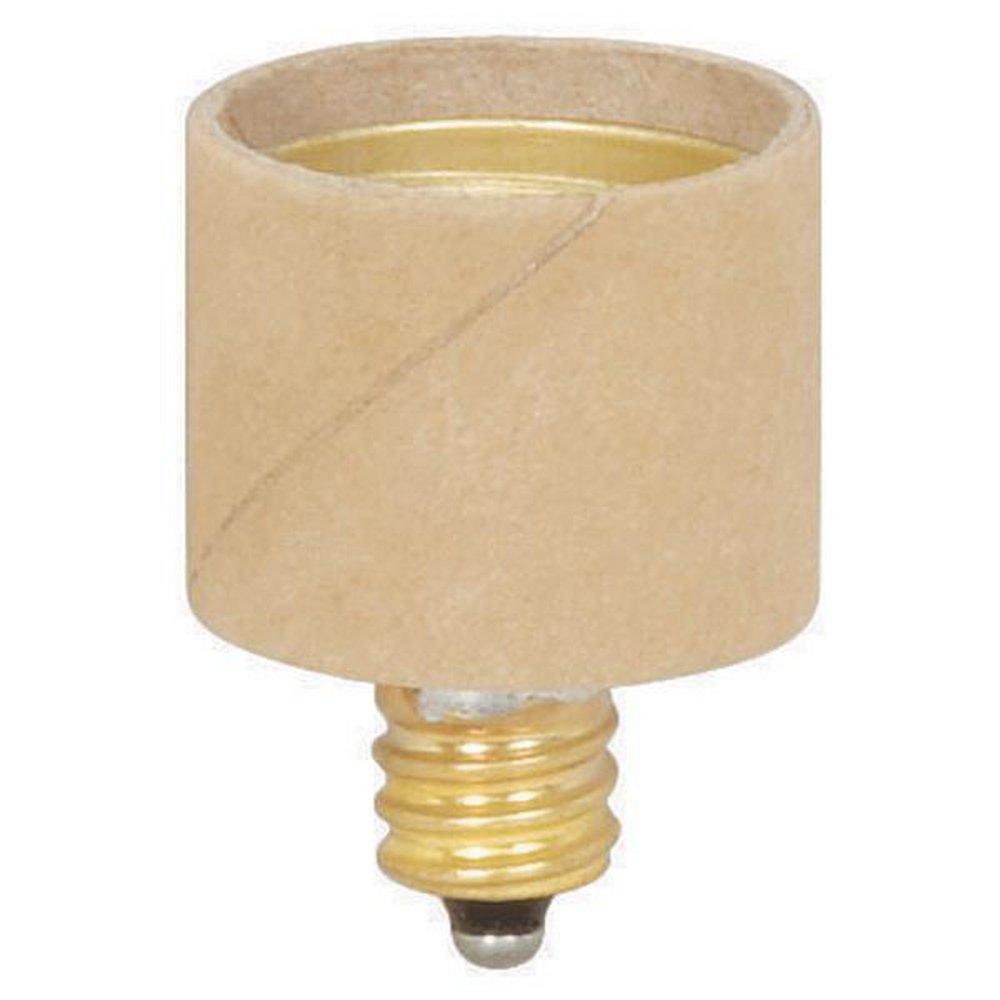 SATCO 90-1519 Candelabra Medium Base Adapter