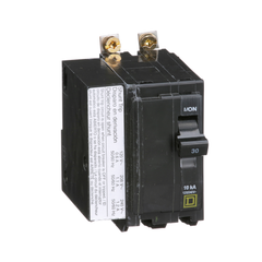 Square D QOB2301021 2-Pole 30 Amp 120/240 Volt Bolt-On Thermal Magnetic Miniature Circuit Breaker