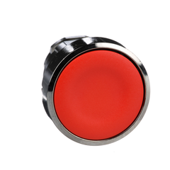 Schneider Electric ZB4BA4 22 mm Red Round Flush Non-Illuminated Push Button Operator