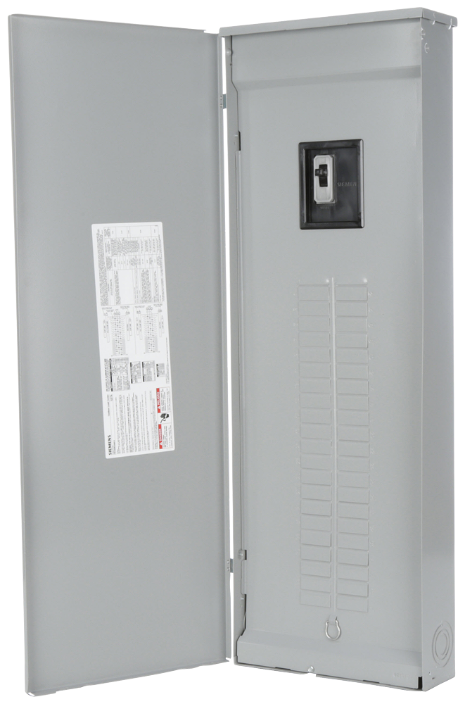 Siemens PW4260B3200CU PL Series Three Phase Main Breaker Load Center, 120/240 VAC, 200 A, 22 kA Interrupt