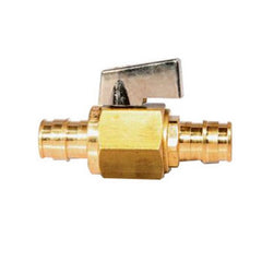 Uponor Wirsbo LF4817575 ProPEX 3/4 inch Brass Ball Valve, Lead Free, PEX Barb x PEX Barb