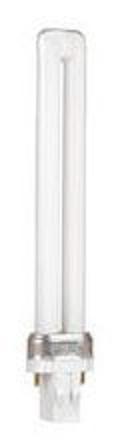 Sylvania CF7DS/841/ECO- Dulux 7W Single Compact Fluorescent Lamp With 2 Pin Base 4100K