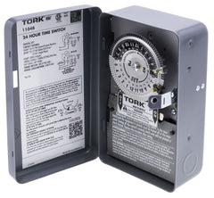 Tork 1104B 208/277 VAC 60 Hz 40 Amp NEMA 1 24 Hour Metal DPST Electromechanical Time Switch