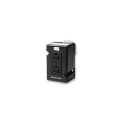 Weidmuller 6720005430 Power Entry Duplex Receptacle 120 V 15 A DIN Rail Mount