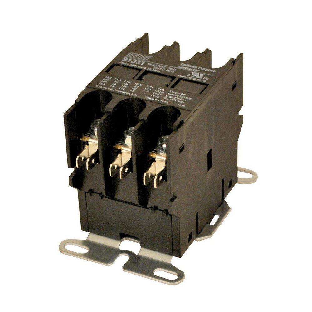 MARS 91331 Series 910 30A 24V 3 Pole Contactor