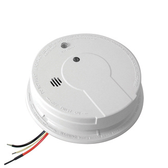 Kidde 21006371 120V AC PHOTOELECTRIC SMOKE ALARM 10 FT RANGE 9V BATTERY BACKUP