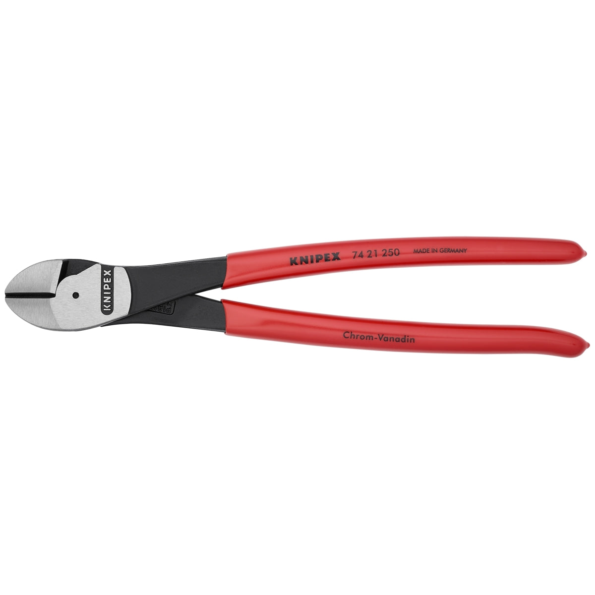 Knipex 74-21-250-SBA 10 Inch Angled Diagonal Cutter