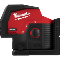 Milwaukee 362220 M12 Green Cross Line & Plumb Points Laser