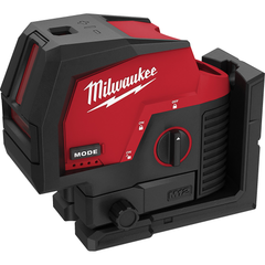 Milwaukee 362220 M12 Green Cross Line & Plumb Points Laser