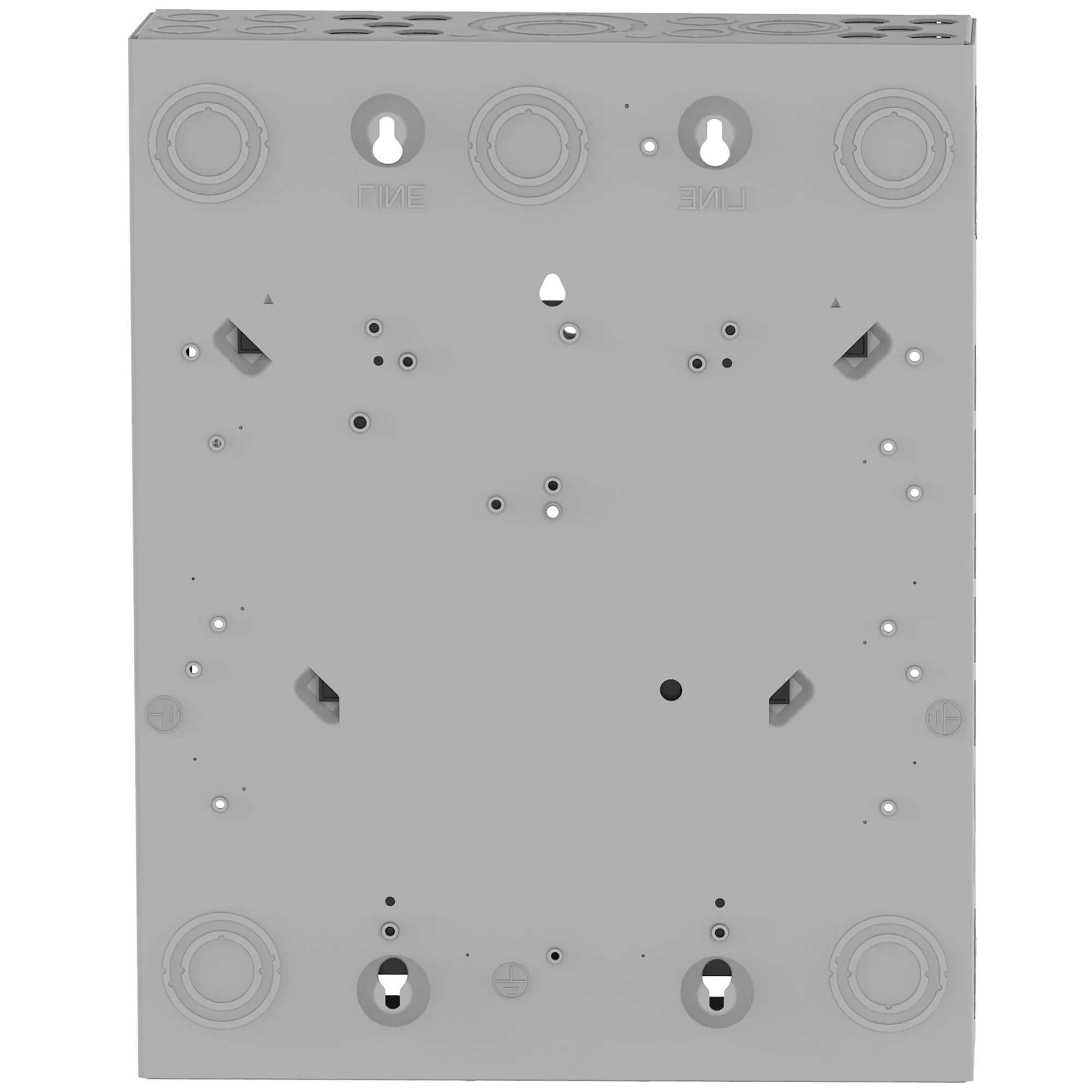 Square D QO120L125PG Load Center, 1 Phase, 20 Spaces, 24 Circuits, 125A Convertible Main Lugs