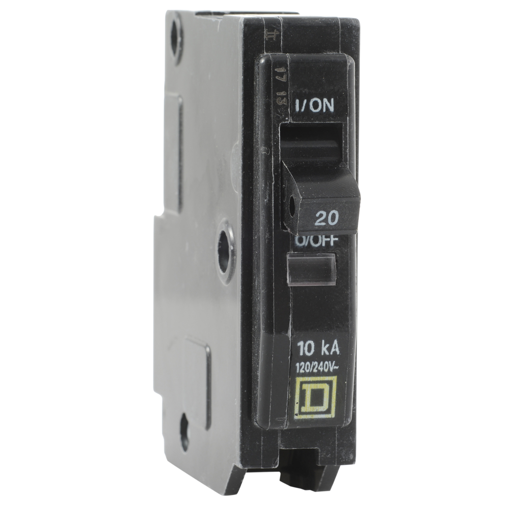 Square D QO120 20amp 120/240v 1Pole Miniature Circuit Breaker