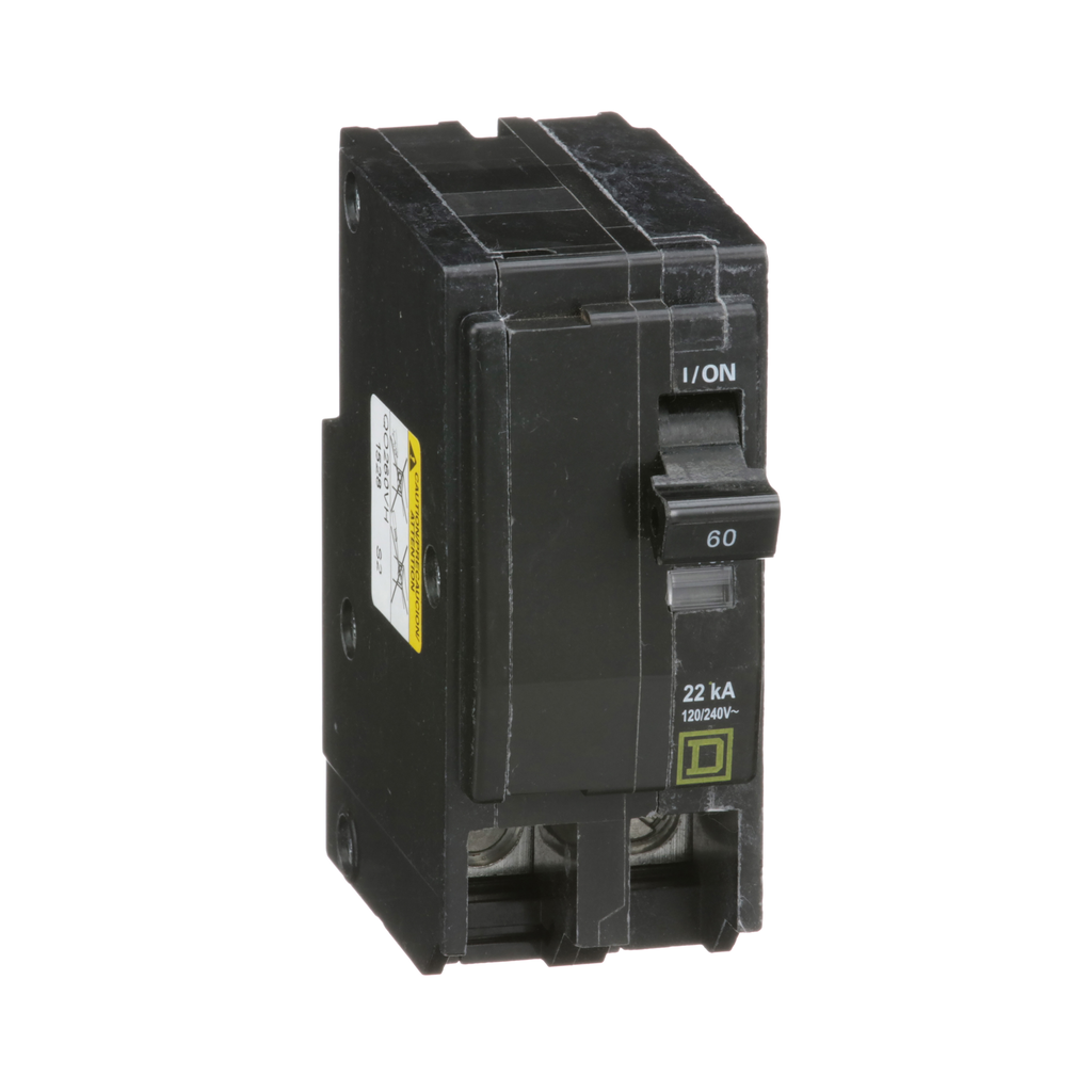 Square D QO260VH Miniature Circuit Breaker 60A 120/240V 2P