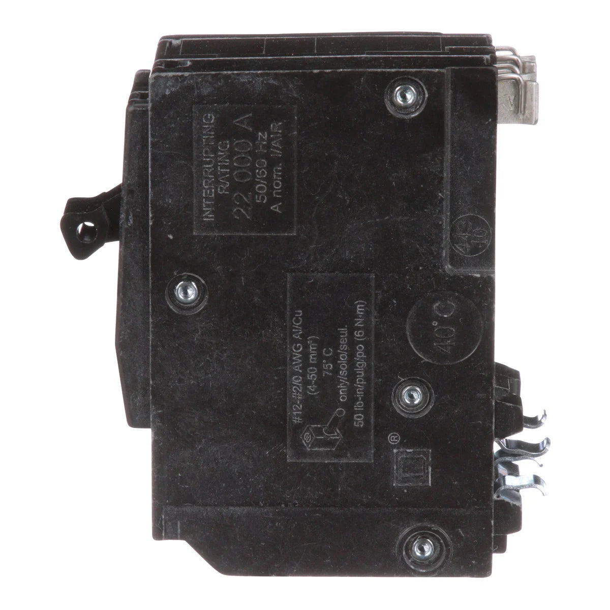 Square D QO240VH Miniature Circuit Breaker 40 Amp 120/240 Volt