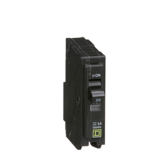 Square D QO120VH Miniature Circuit Breaker 20A 120/240V 1Ph 1P