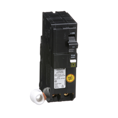 Square D QO215CAFI Arc-Fault Circuit Breaker 15A 120V 2P, Pigtail Neutral