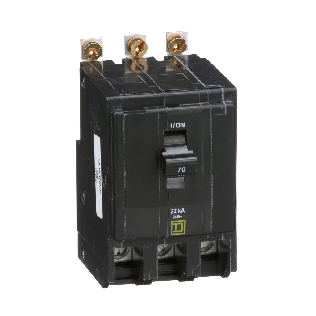 Square D QOB370VH Miniature Circuit Breaker 70 Amp 120/240V