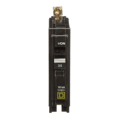 Square D QOB135 1-Pole 35 Amp 120/240 Volt Bolt-On Thermal Magnetic Miniature Circuit Breaker