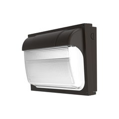 Lithonia Lighting TWX2LEDALO40KMVOLTDDBTXD LED Wall Pack, Adjustable 1250-6850 Lumens, 4000K 120-277V, Dark Bronze