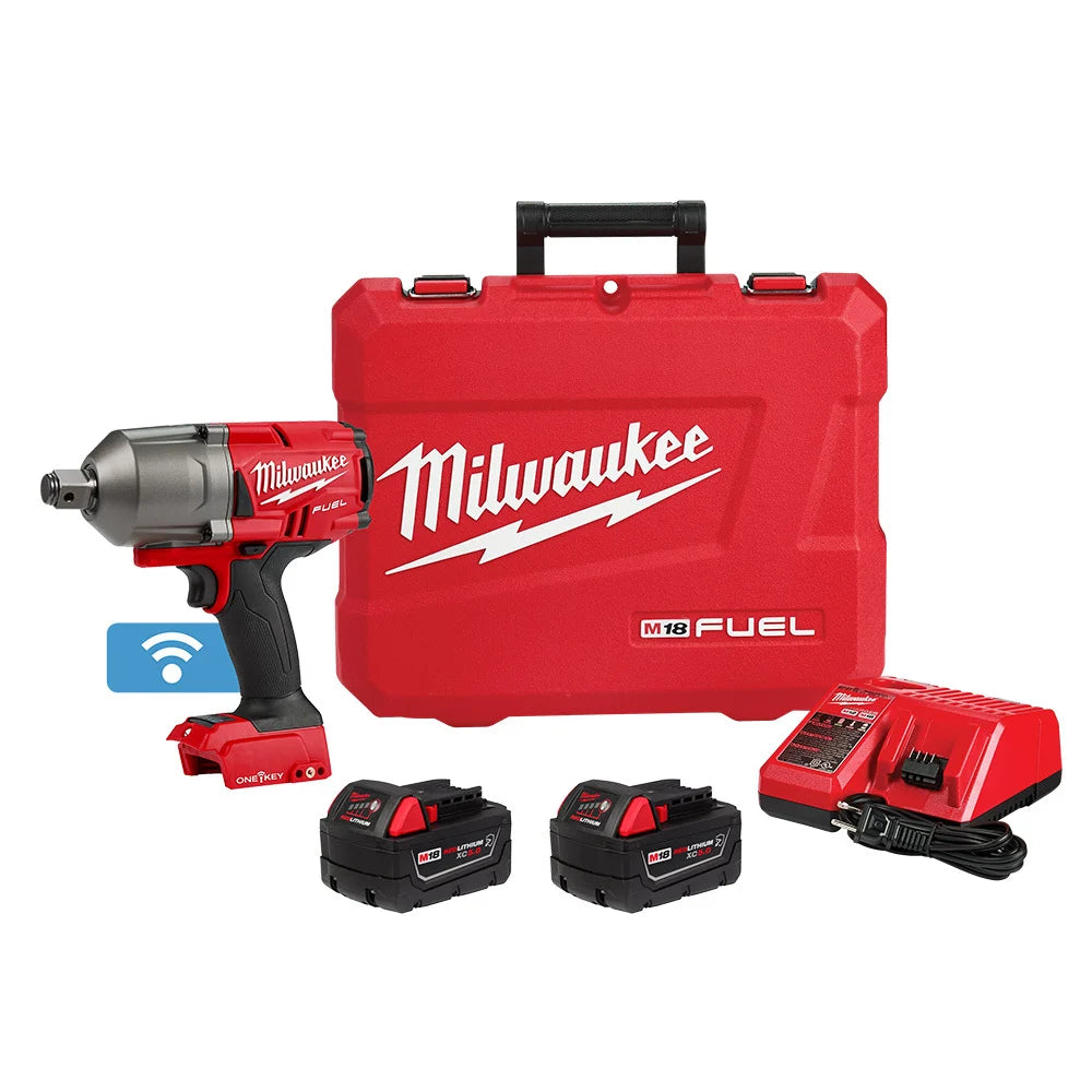 Milwaukee 286422R M18 FUEL w/ ONE-KEY High Torque Impact Wrench 3/4 Friction Ring Kit