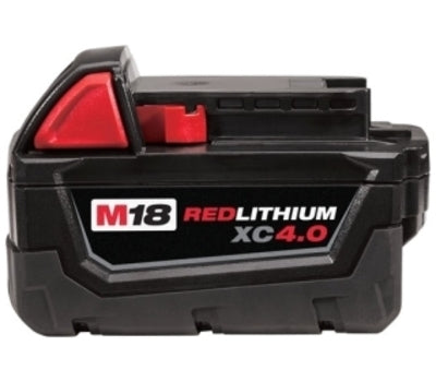 Milwaukee 48111840 M18 REDLITHIUM XC 4.0 Ah Extended Capacity Battery Pack