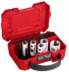 Milwaukee 49224006 HOLE DOZER Bi-Metal Hole Saw Kit 9 Pieces