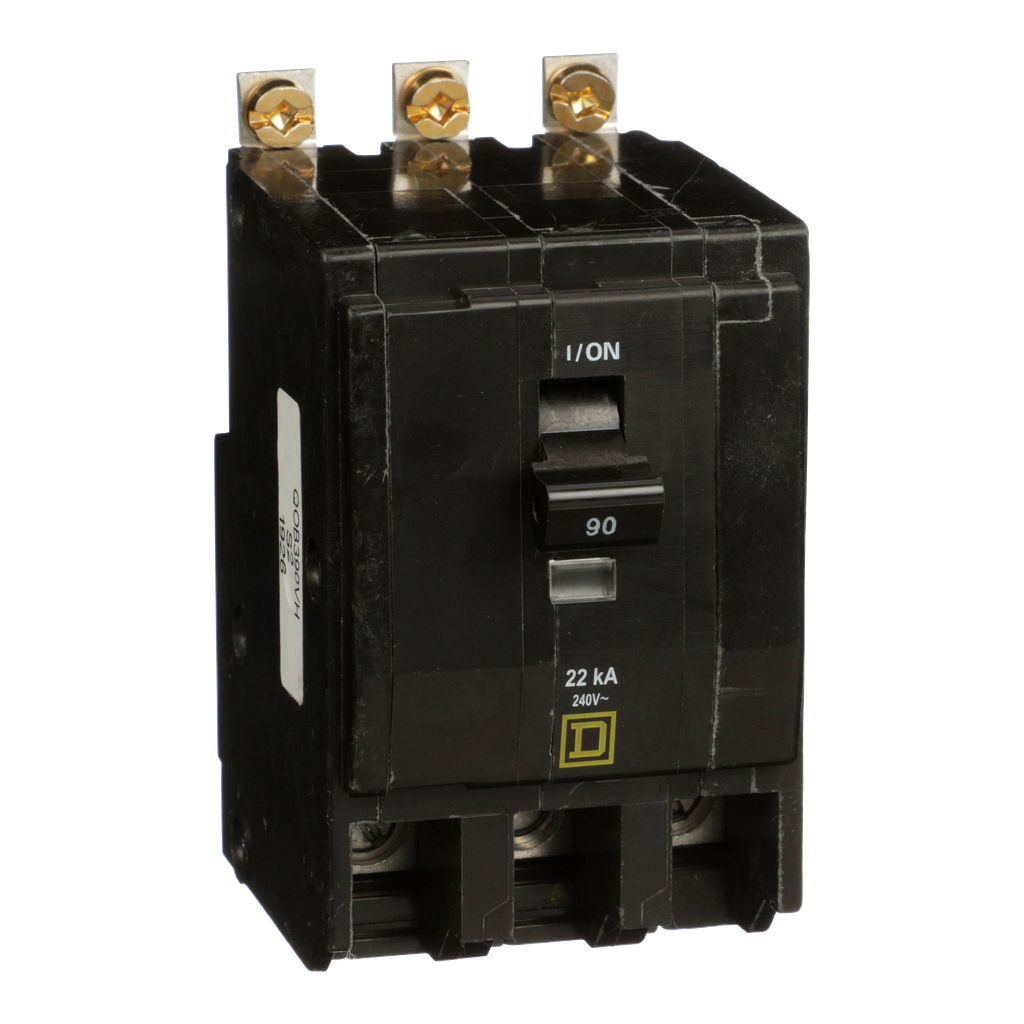 Square D QOB390VH Miniature Circuit Breaker 90 Amp 240 Volt