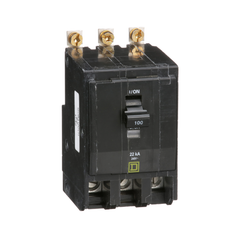 Square D QOB3100VH 240 Volt 100 Amp Miniature Circuit Breaker