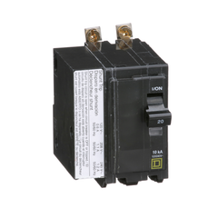 Square D QOB2201021 Miniature Circuit Breaker 120/240 Volt 20 Amp