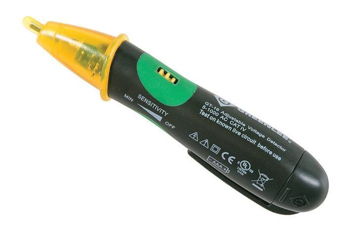 Greenlee GT-16 5 to 1000VAC Adjustable Non-Contact Voltage Detector