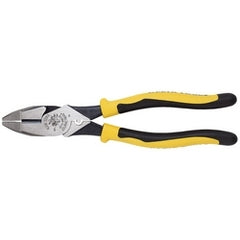 Klein J213-9NECR Journeyman Pliers Connector Crimp Side Cut 9-Inch