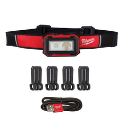 Milwaukee 2012R Rechargeable Magnetic Headlamp and Task Light