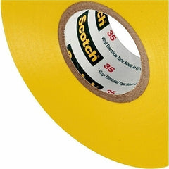 3M 35-YELLOW-3/4X66FT Vinyl Color-Coding Electrical Tape 35