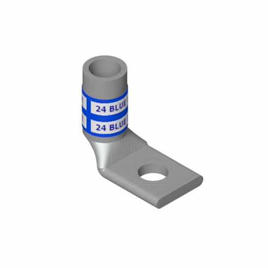 ABB 54130UB Color Keyed Copper Connector 90 Degree 1-Hole