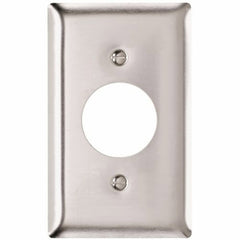 Legrand-Pass & Seymour SS7 Smooth Metal Wall Plate 1gang Single 302 Stainless Steel