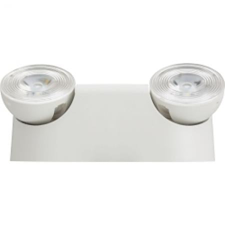 Lithonia Lighting ERE-W-T-RD-M24 Remote, White, Twin Lamp Heads, Round, Master Pack Of 24