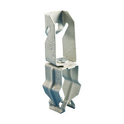 nVent CADDY 12312P Conduit to Z Purlin Clip, 3/4 EMT, 1/2 Rigid, 0.866-1.181 OD, 0.06-0.1 Flange