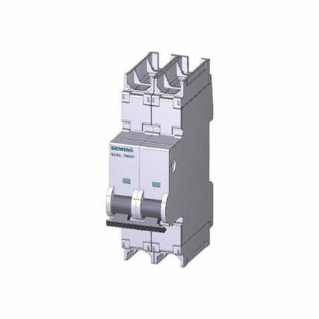 Siemens 5SJ4206-7HG41 Miniature Circuit Breaker 240 VAC 6 A 14 kA Interrupt 2 Poles