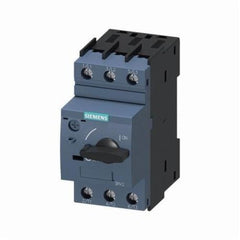 Siemens 3RV20110KA10 3-Pole 1.25 Amp 690 VAC 3-Phase Screw Terminal Thermal Magnetic Motor Starter Protector