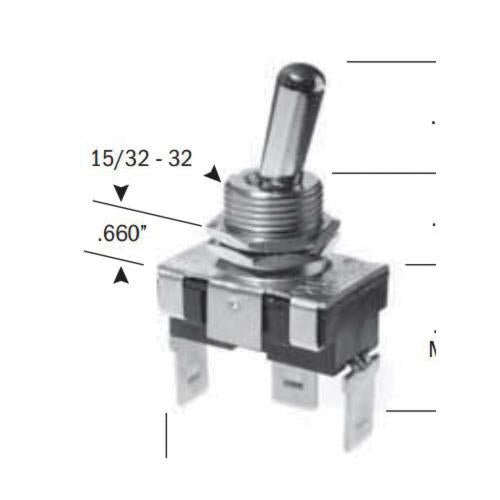 Selecta SS115-BG Heavy Duty Toggle Switch 125/250V QD (1)