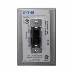 Eaton B230AG Compact Manual Motor Control Switch, 120 to 240 VAC, 30 A, 2 hp, 5 hp Power Rating