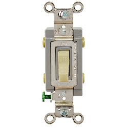 Hubbell HBL3032I HUB Ivory 30A 120-277VAC DP Switch