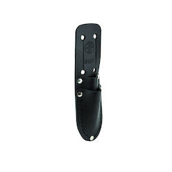 Klein 5187 Scissors and Cable Splicer's Knife Holder Leather Up to 2-1/4 Inches