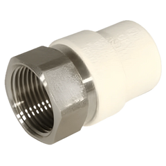 KBI TFS-0750 CPVC/Stainless Steel Transition Lead-Free Adapter, 3/4 inch x 3/4 inch CTS, FPT x Socket