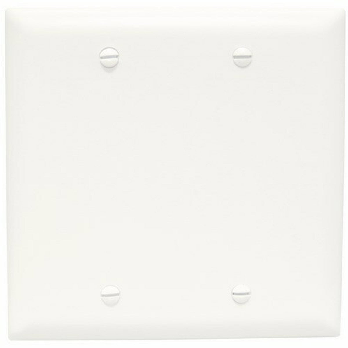 Legrand-Pass & Seymour TP23-W Blank Wallplate, 2 Gang, White